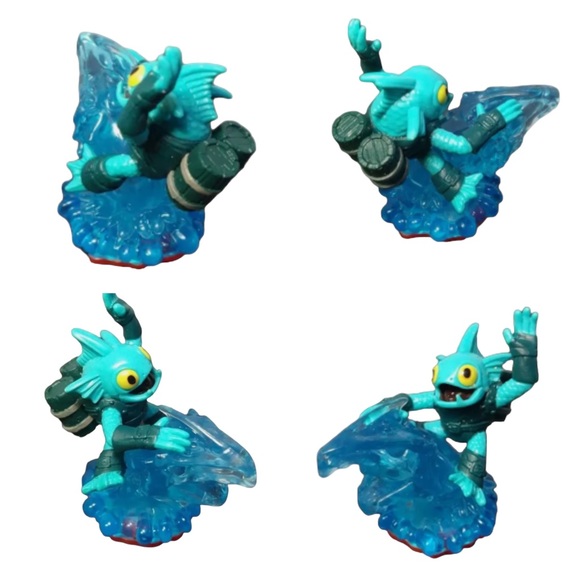 SkyLanders Trap Team Tidal Wave Gill Grunt Figure Pack - Picture 7 of 9